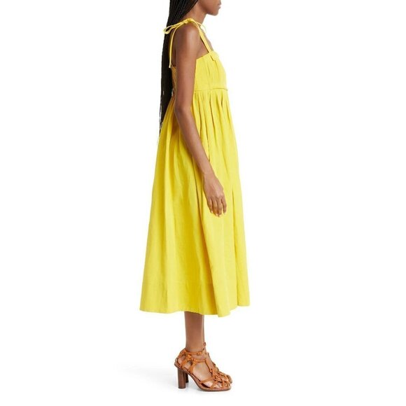 ULLA JOHNSON Laetitia Dress in Sunsprite Size US 2 - Picture 10 of 12